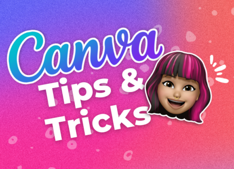 Canva Tips and Tricks with an avatar of the author.
