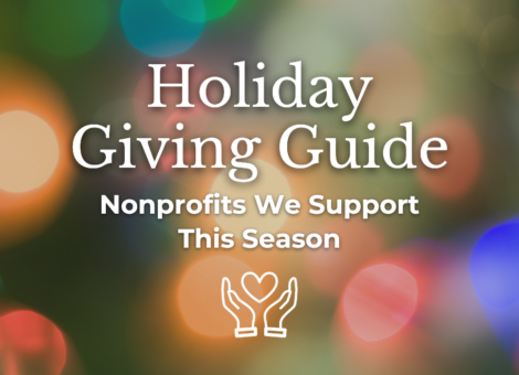 Fresh Eyes Digital Holiday Giving Guide | Nonprofits We Support This Season